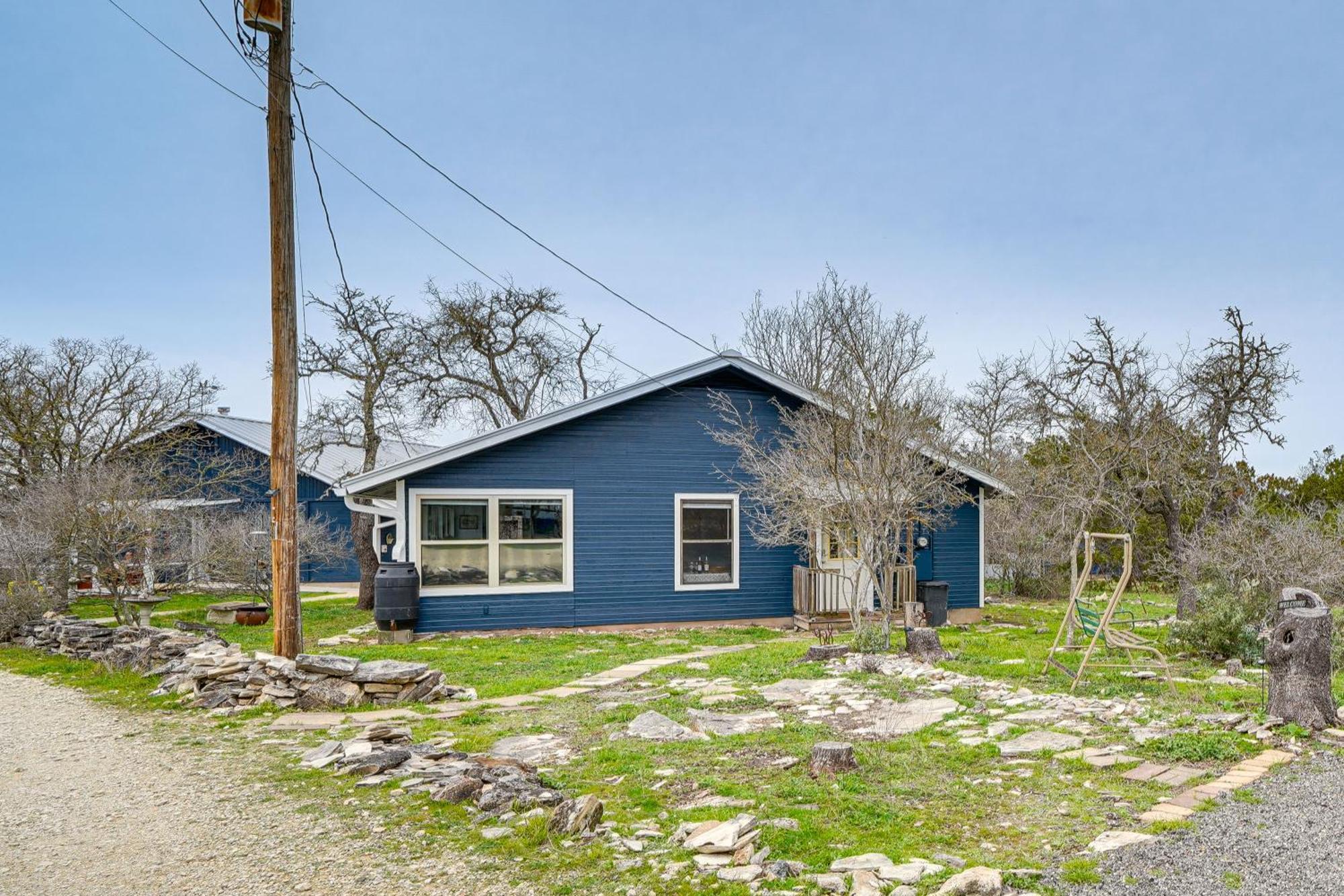 Cozy Kerrville Guest Cottage Near Guadalupe River! المظهر الخارجي الصورة